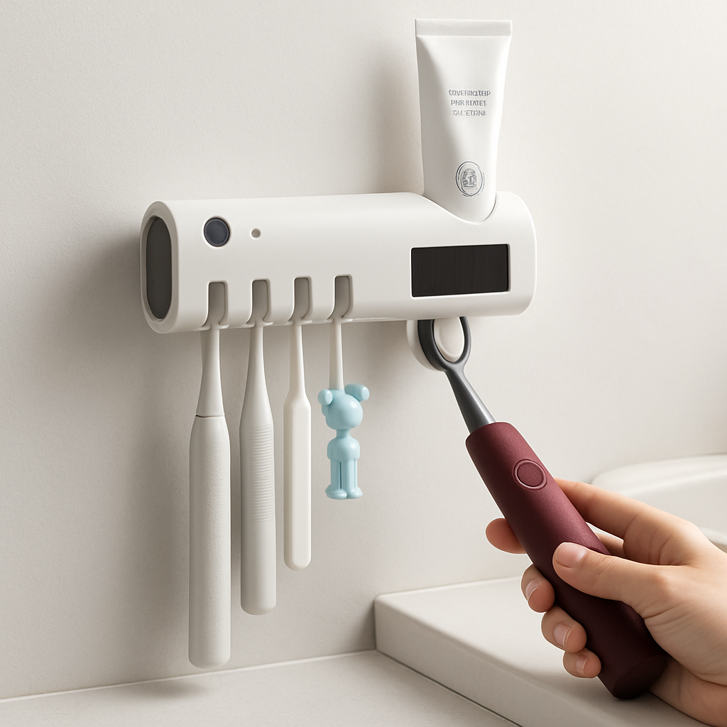 porte brosse à dent désinfectant